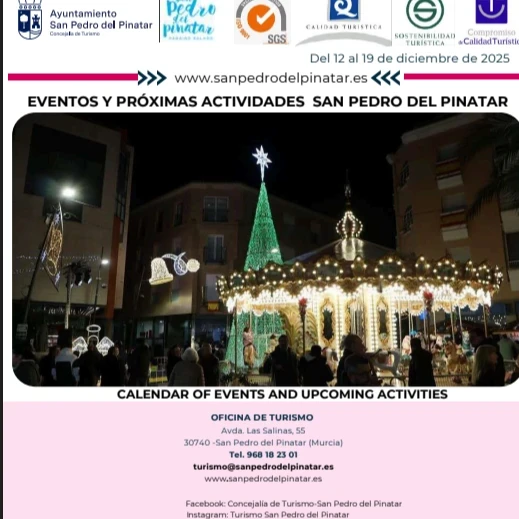 Agenda Semanal del 19 al 26 de diciembre de 2025